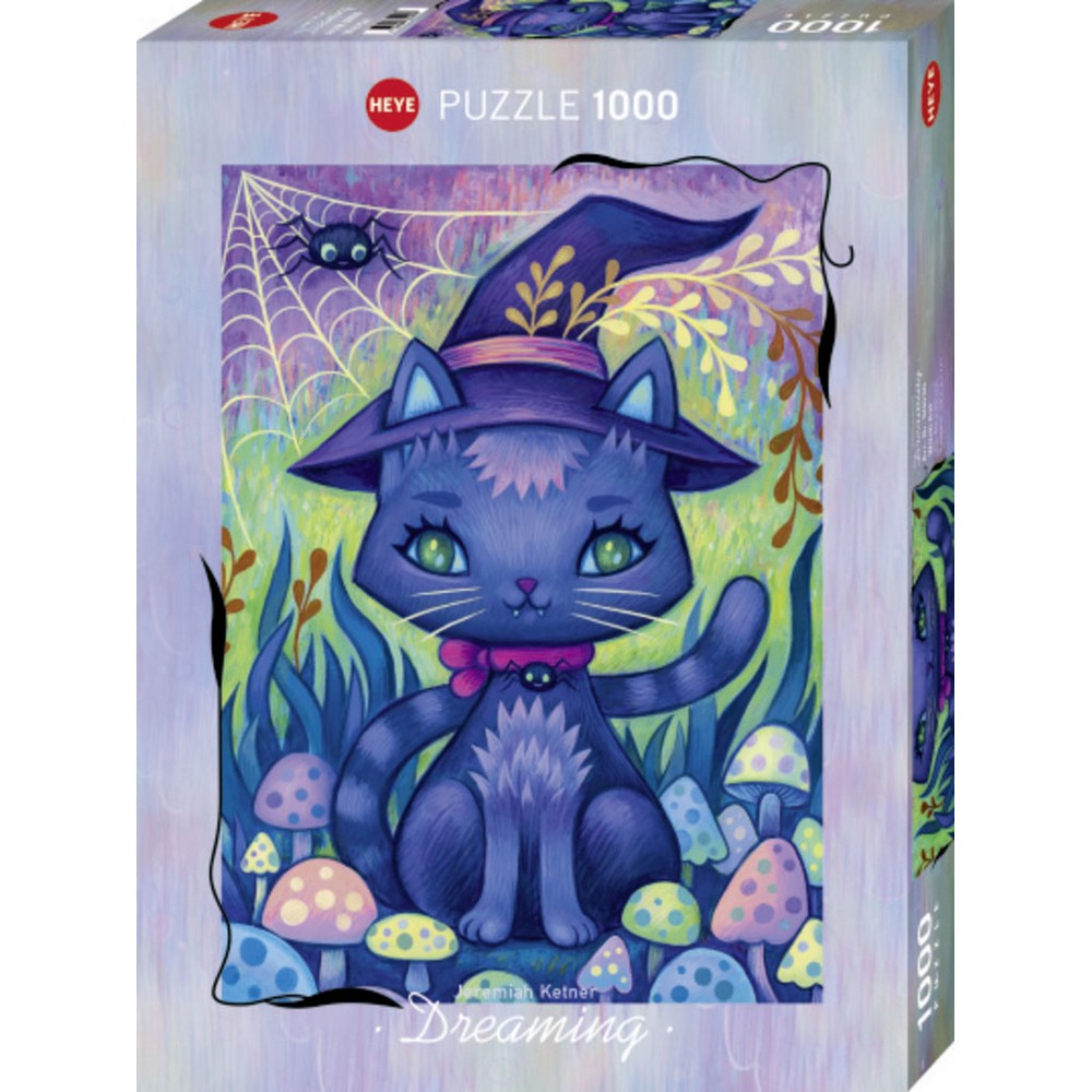 Puzzle - Heye - Dreaming Witch Cat 1000Pc