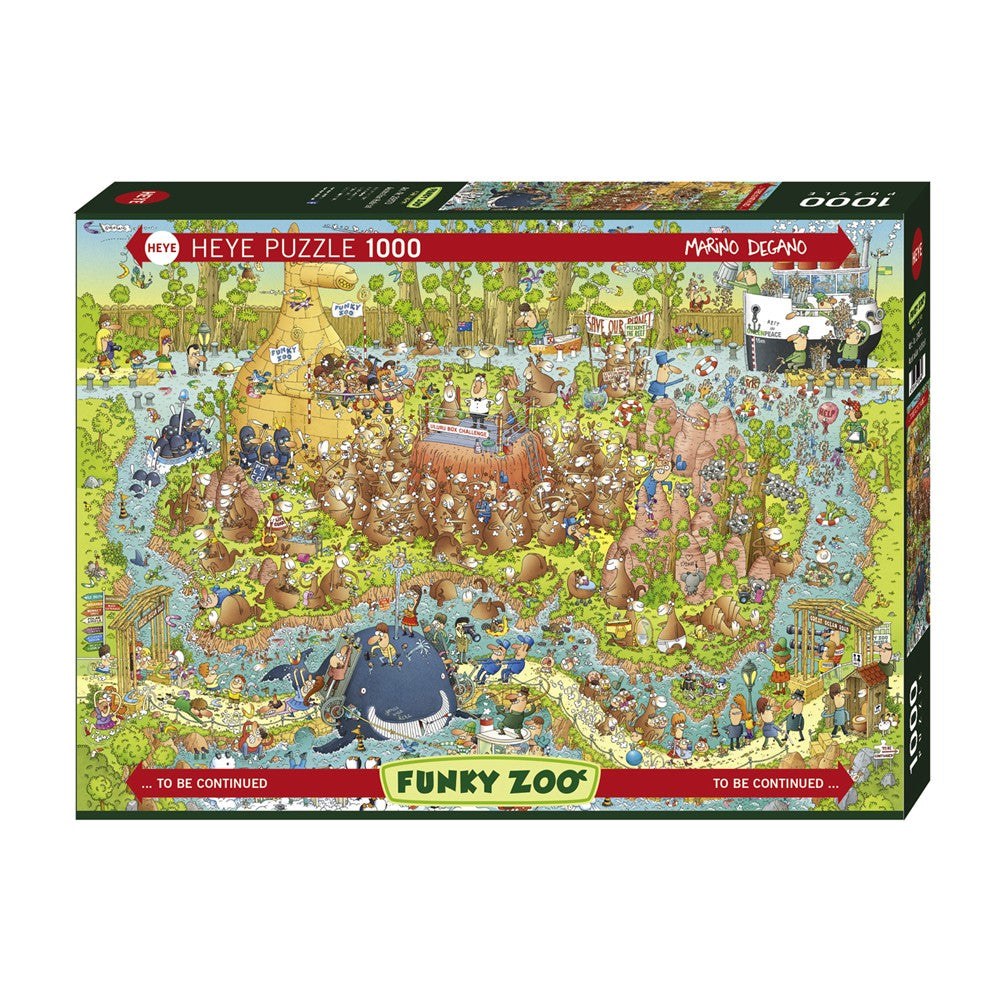 Puzzle - Funky Zoo; Australian Habitat