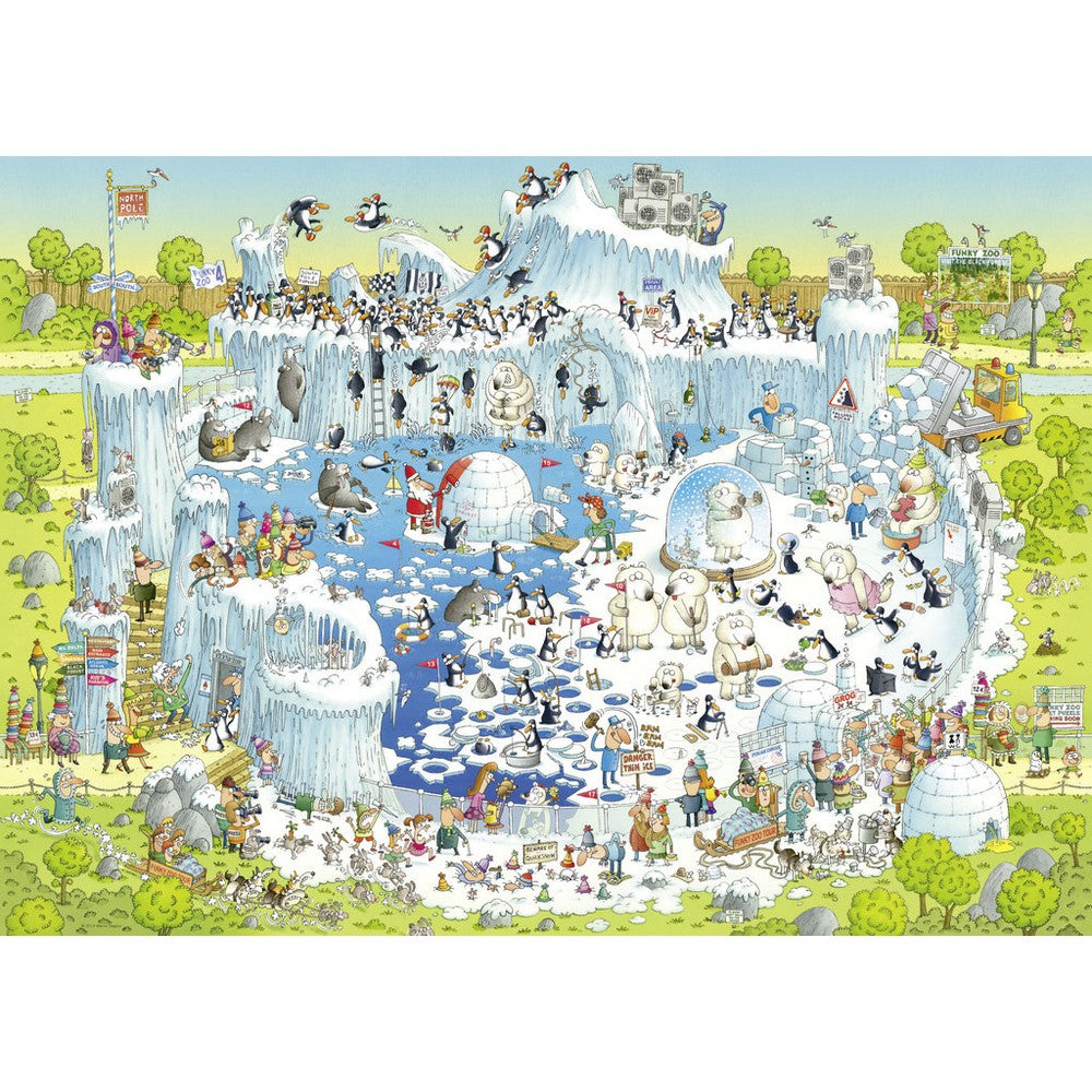 Puzzle - Heye - Funky Zoo;Polar Habitat 1000Pc