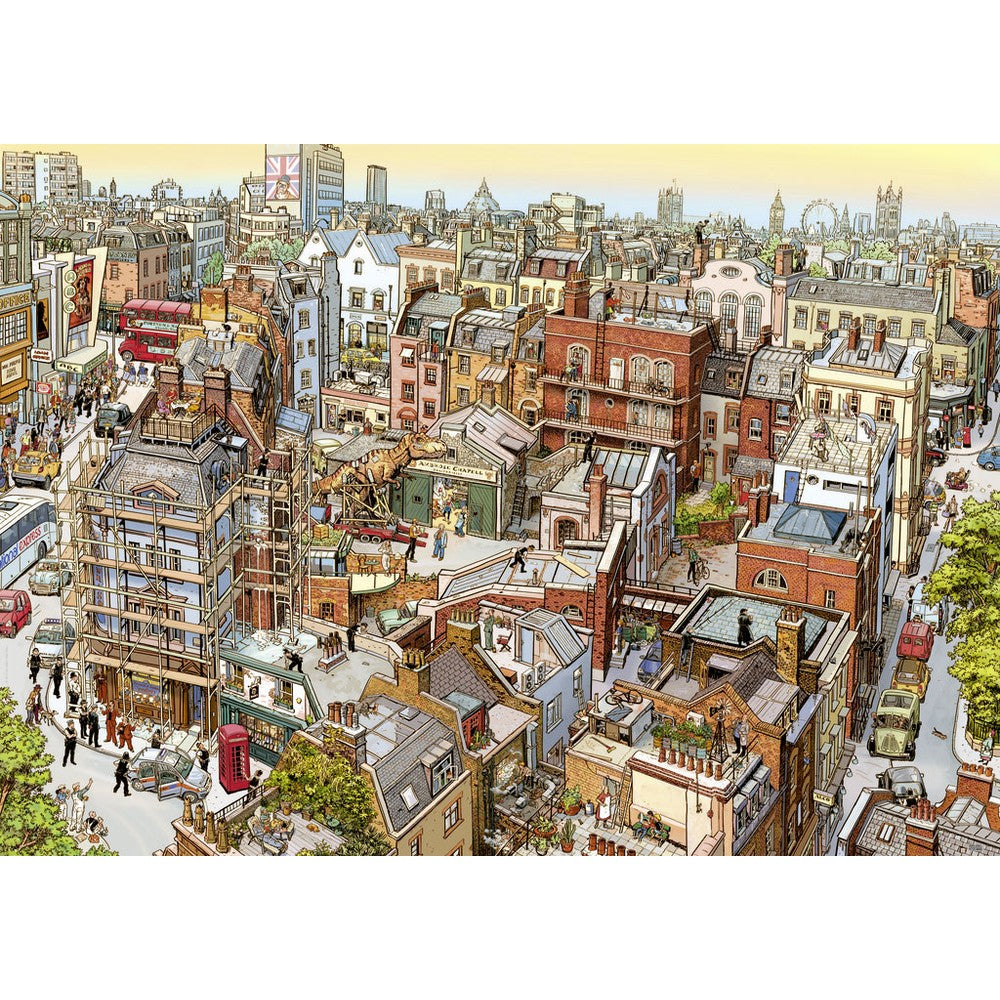 Puzzle - Heye - Triangular Box - Gobel/Knorr; Sherlock 2000Pc