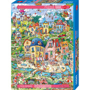 Puzzle - Heye - Happytown Good Morning 1000Pcs