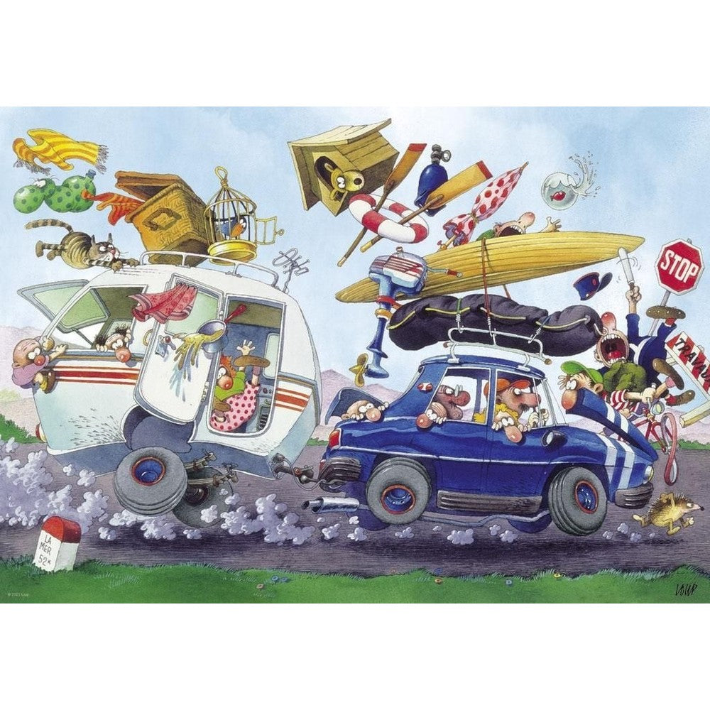 Puzzle - Heye - Loup; Off On Holiday! 500Pc