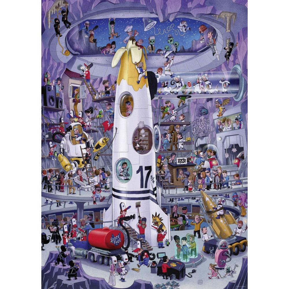 Puzzle - Heye - Oesterle; Rocket Launch 1000Pc