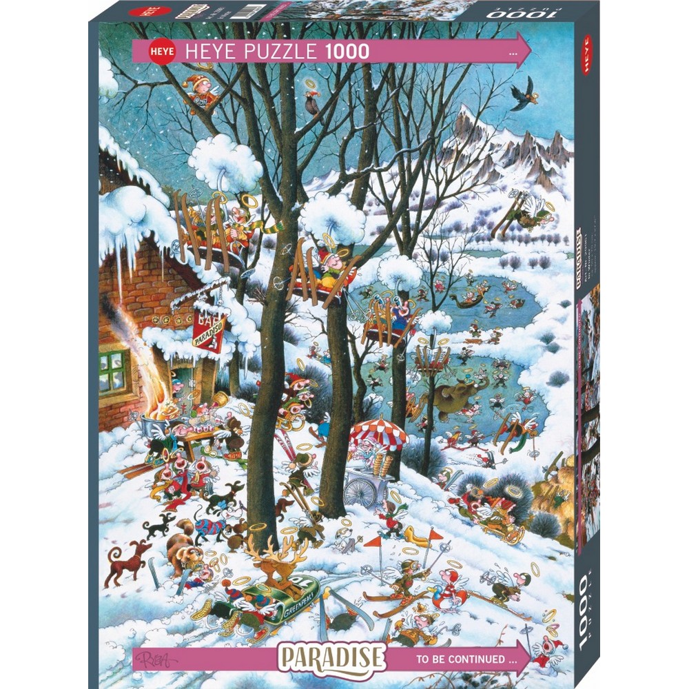 Puzzle - Heye - Paradise; In Winter 1000Pc