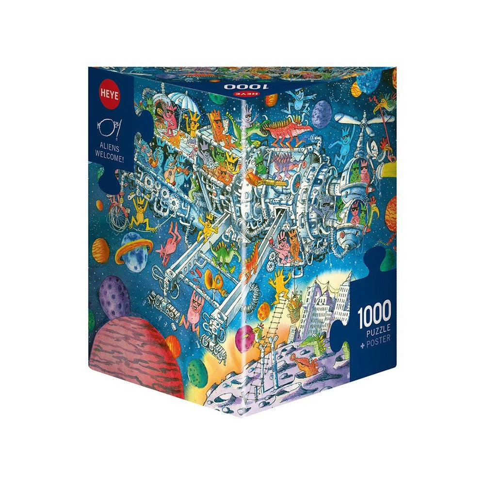 Puzzle - Paul; Aliens Welcome 1000Pc
