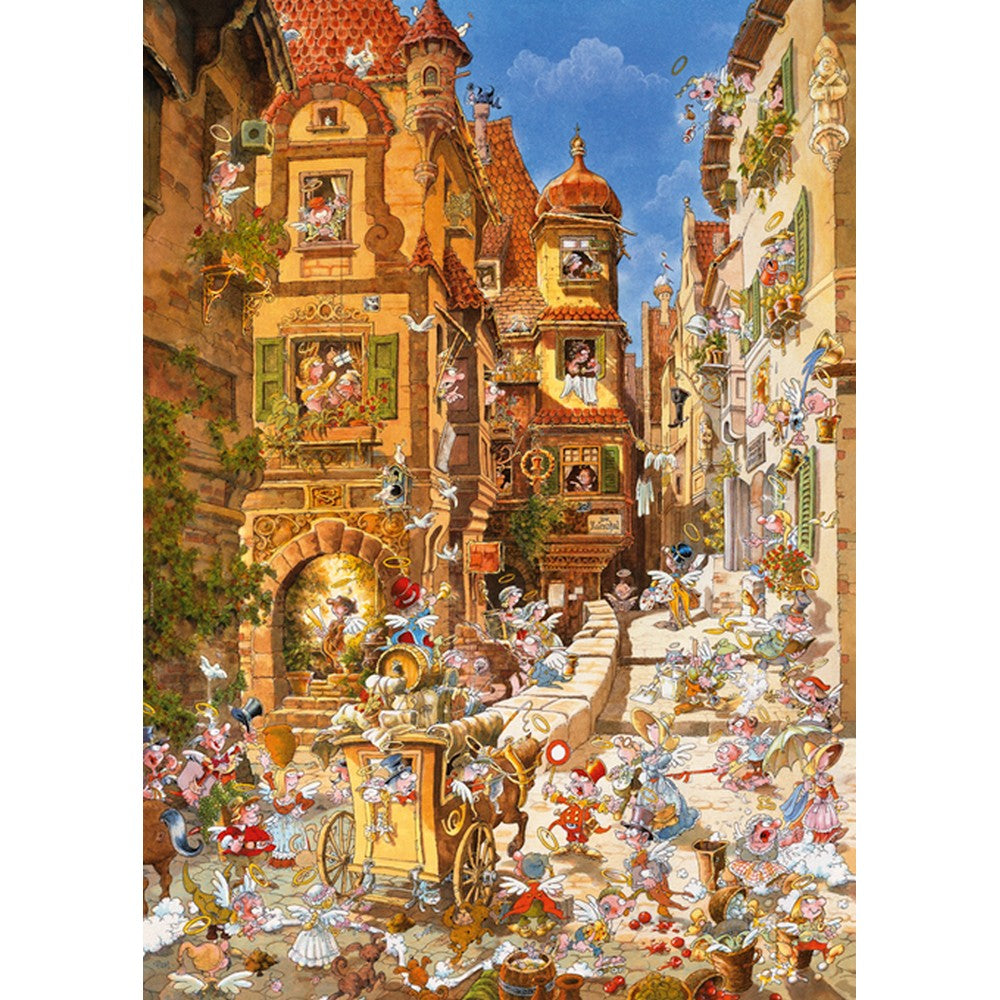 Puzzle - Heye - Romantic Town; By Day 1000Pc