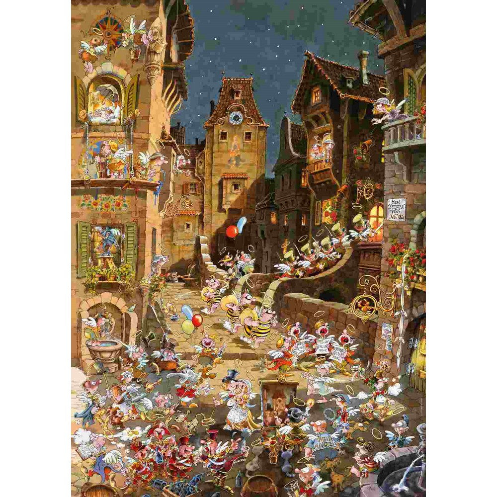 Puzzle - Heye - Romantic Town; By Night 1000Pc