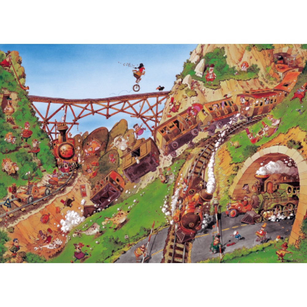 Puzzle - Heye - Wanted; Getaway Car Fred 1000P