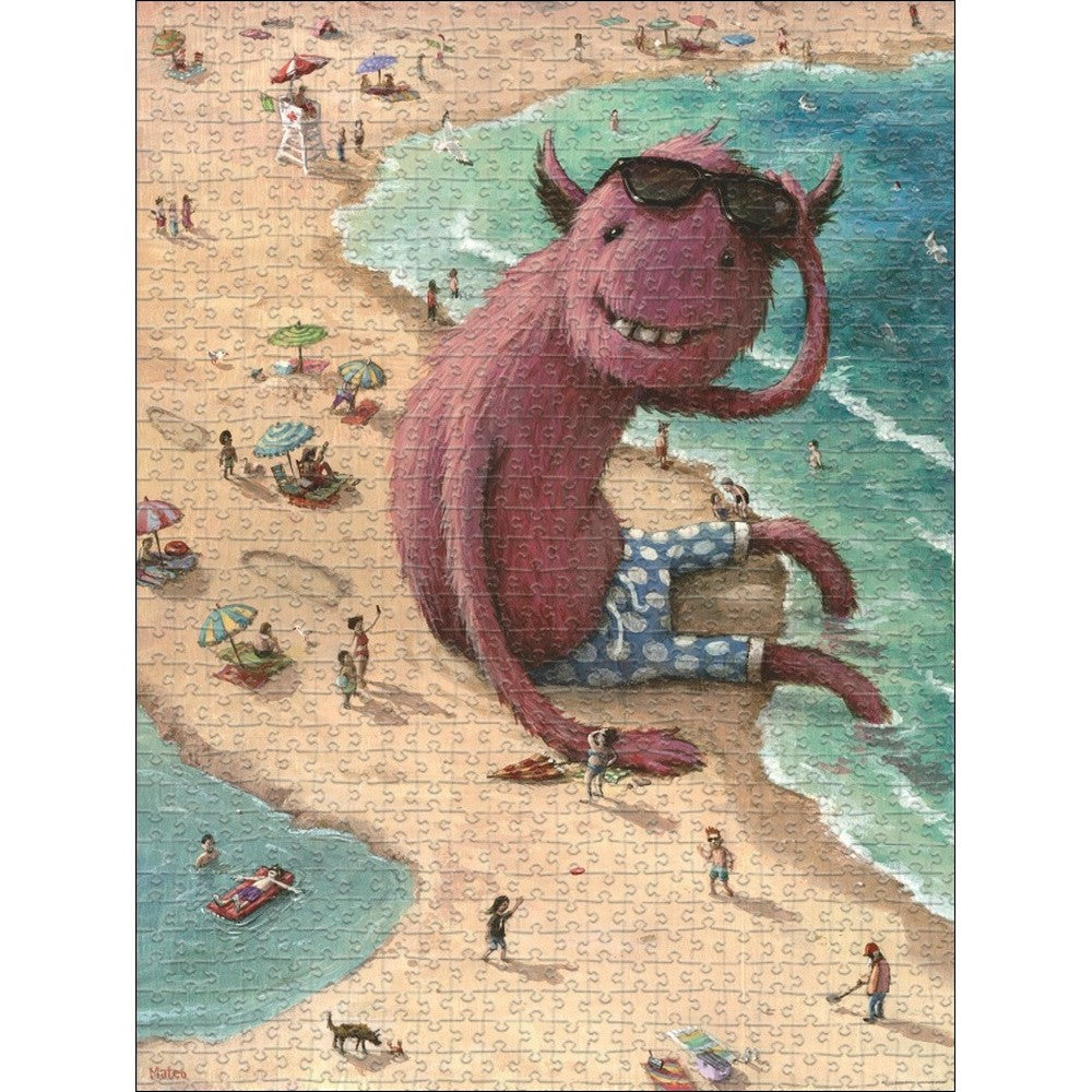 Puzzle - Heye - Zozoville; Beach Boy 1500Pc