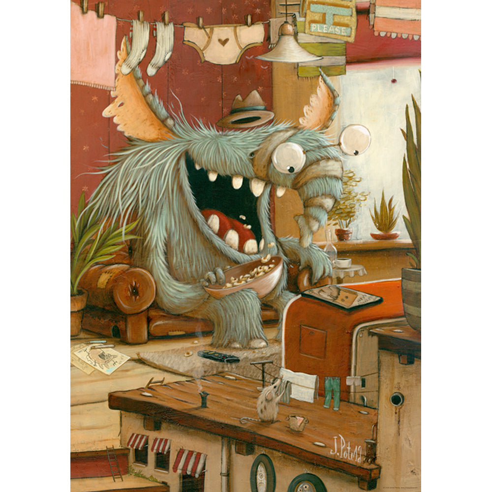 Puzzle - Heye - Zozoville; Laundry Day 1000Pc