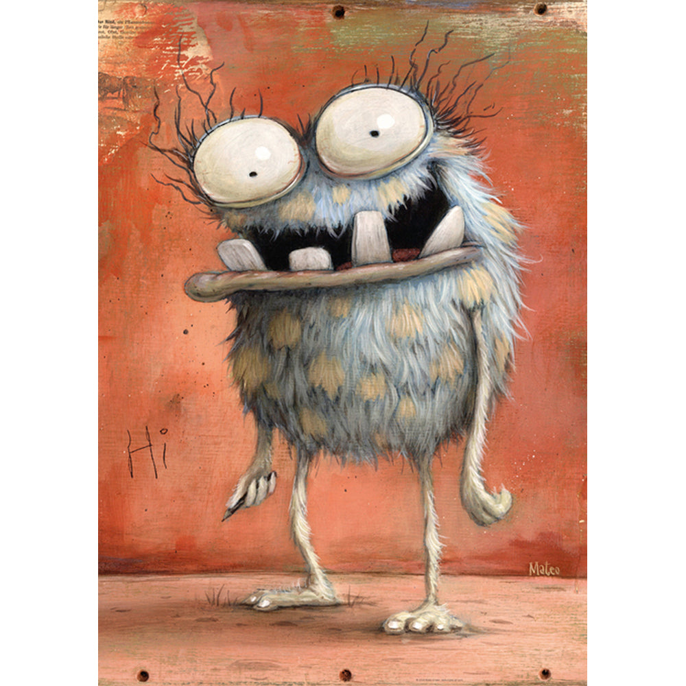 Puzzle - Heye - Zozoville; Monsta Hi! 1000Pc