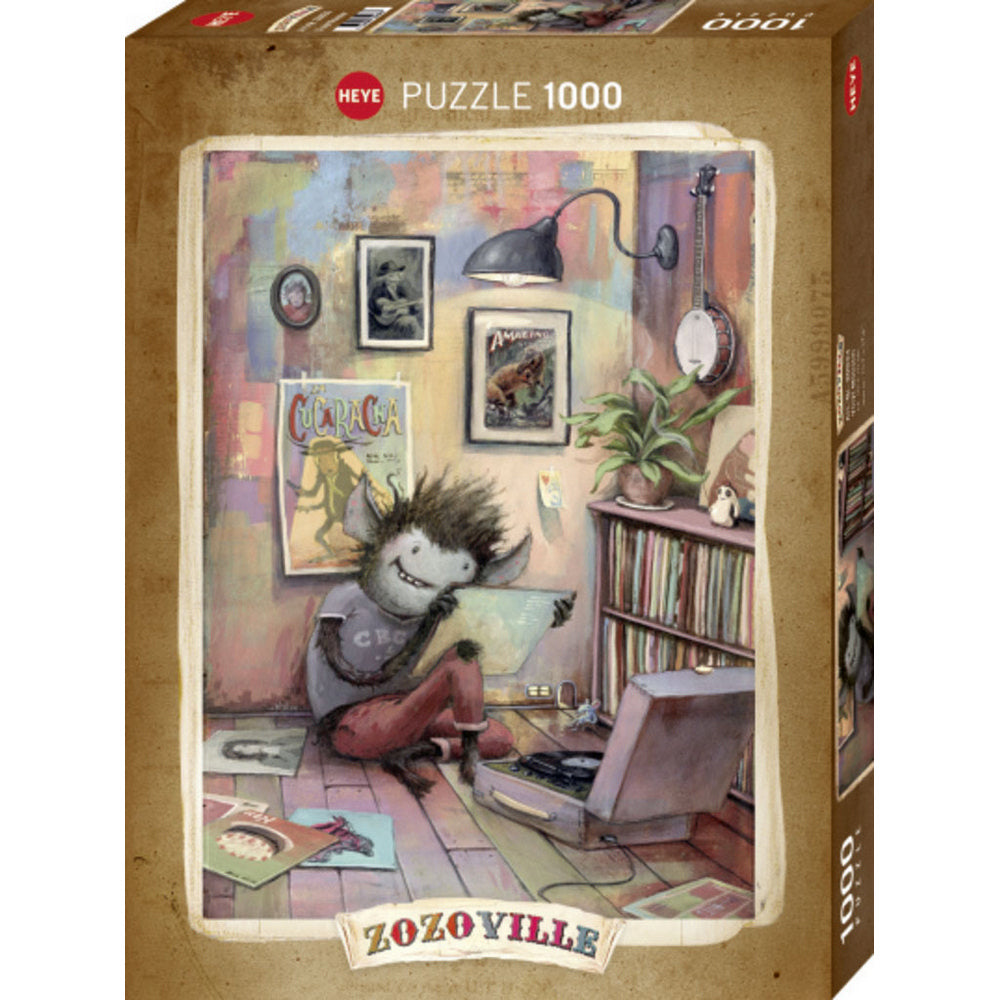Puzzle - Heye - Zozoville; Vinyl Monster 1000P