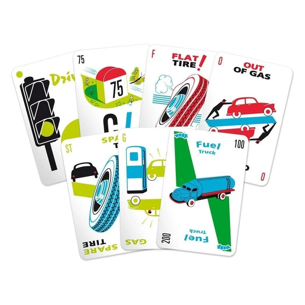 Mille Bornes Racing Card Game