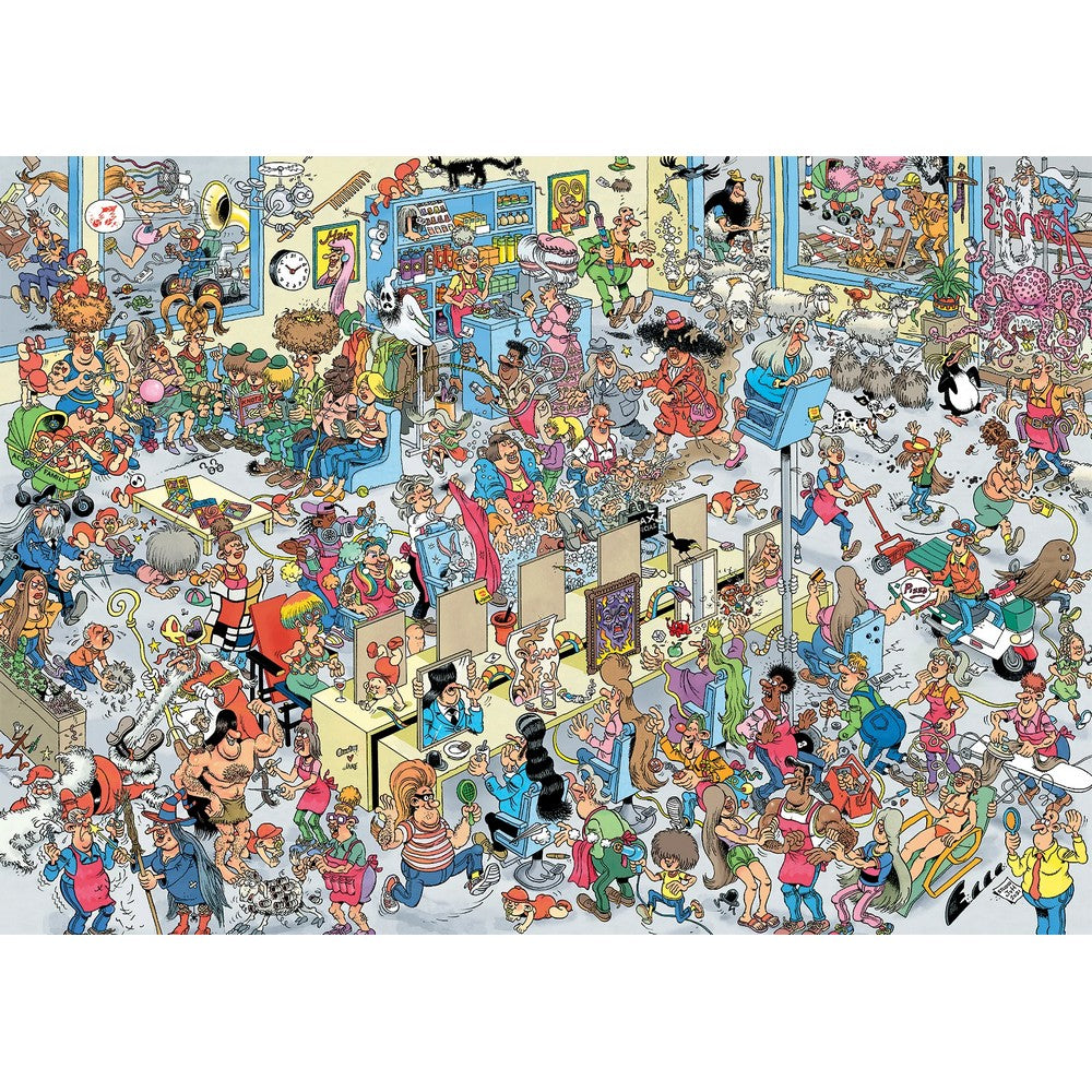 Puzzle - Jumbo Jan van Haasteren - At The Hairdressers 1000Pc