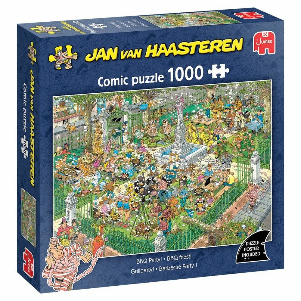 Puzzle - Jumbo Jan van Haasteren - Bbq Party! 1000Pc