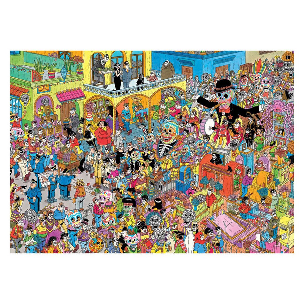 Puzzle - Jumbo Jan van Haasteren - Dia Delos Muertos 1000 Jum