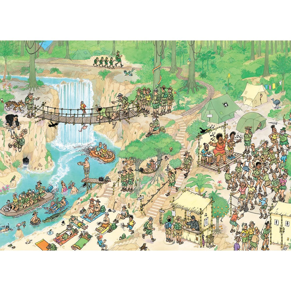 Puzzle - Jumbo Jan van Haasteren - Jungle Tour 1000Pc