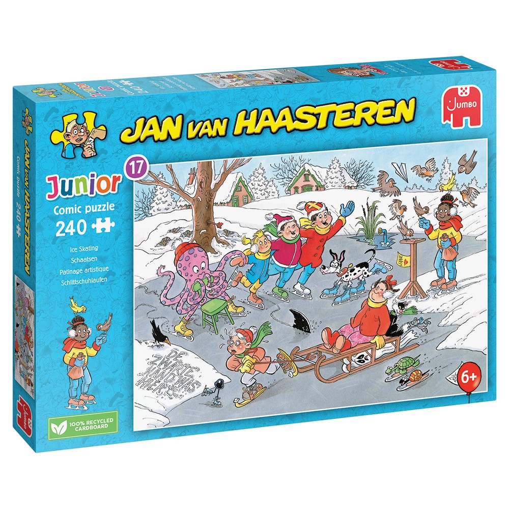 Puzzle - Jumbo Jan van Haasteren Junior 17 - Ice Skating 240Pc