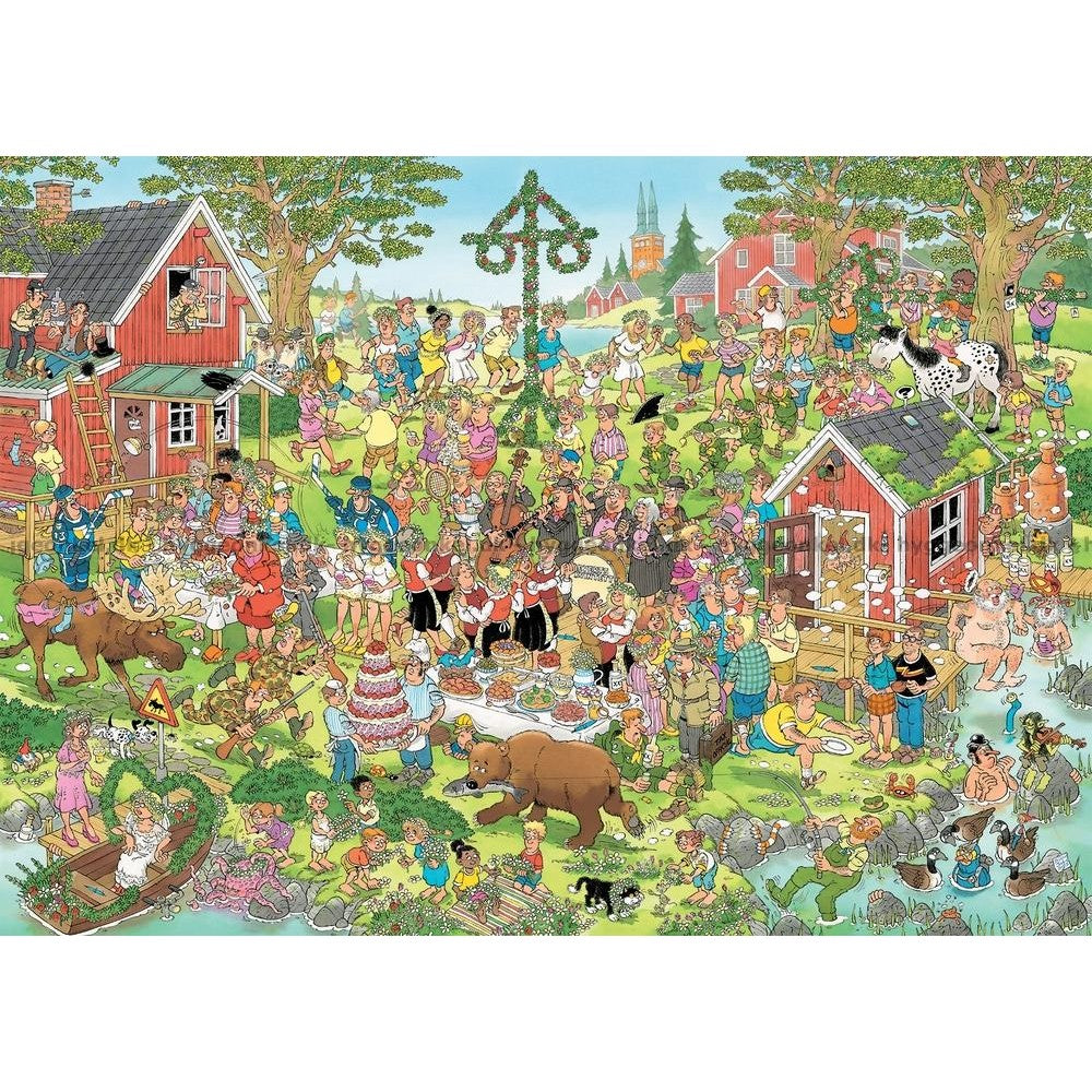 Puzzle - Jumbo Jan van Haasteren - Midsummer Festival 1000Pc