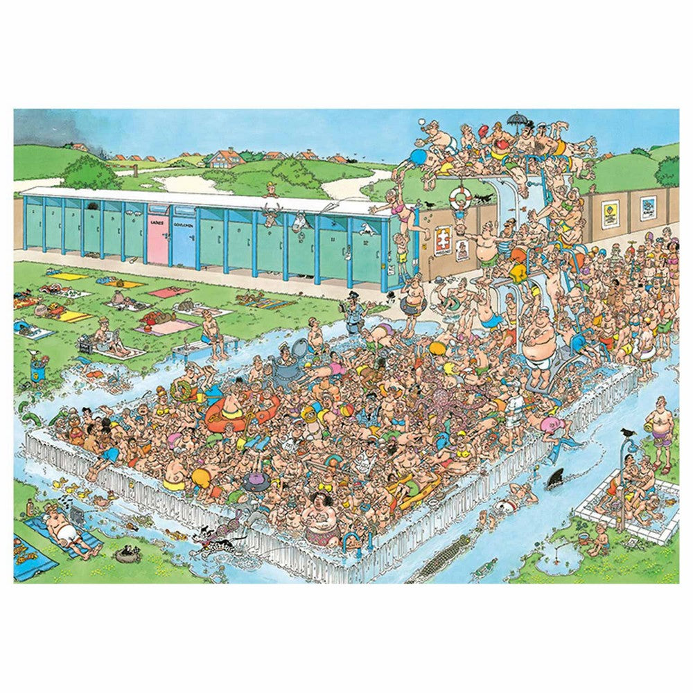Puzzle - Jumbo Jan van Haasteren - Pool Pile-Up 1000Pc