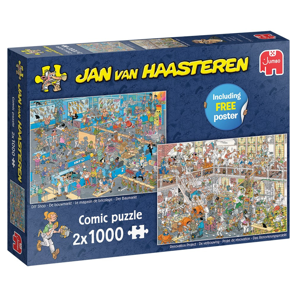 Puzzle - Jumbo Jan van Haasteren - Renovation Project 2000Pc