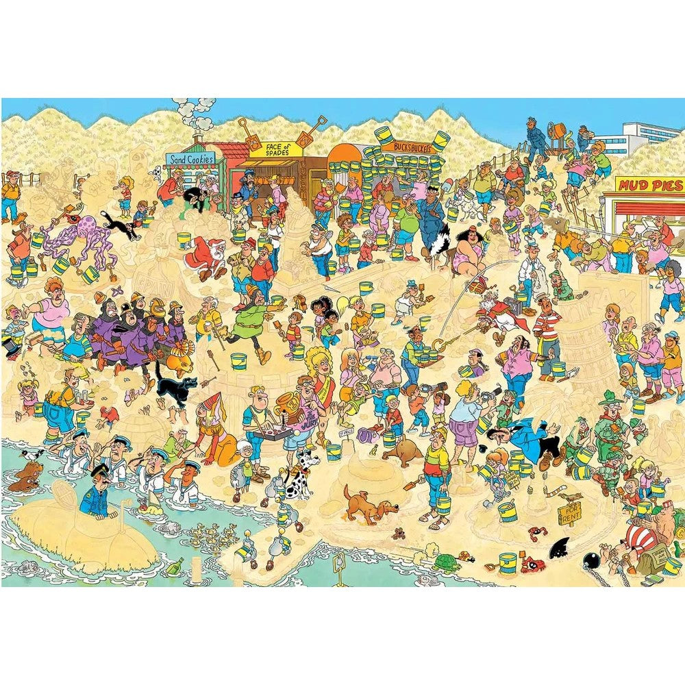 Puzzle - Jumbo Jan van Haasteren - Sand Sculptures 1000Pc