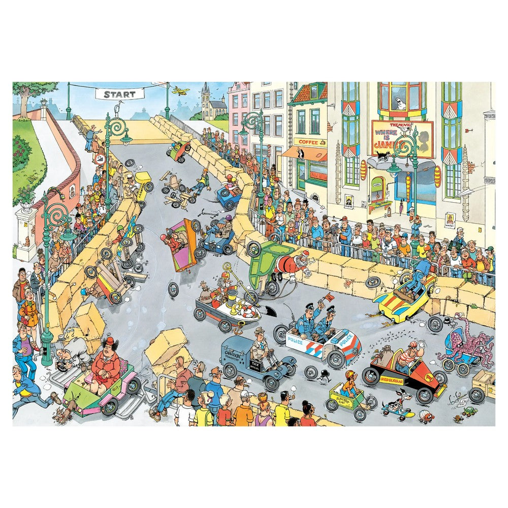 Puzzle - Jumbo Jan van Haasteren - The Soapbox Derby 1000Pc