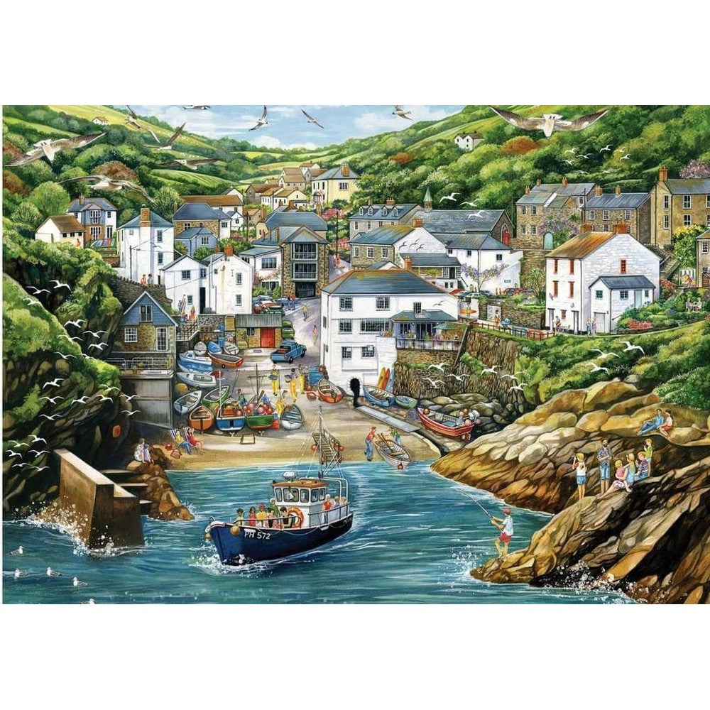 Puzzle - Jumbo - Portloe Harbour 1000Pc