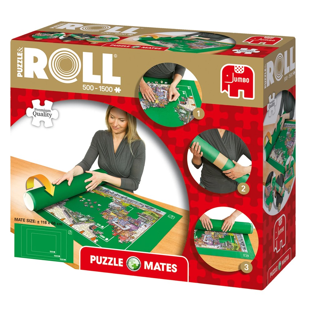 Puzzle - Jumbo - Puzzle Mates Roll Up To 1500Pc