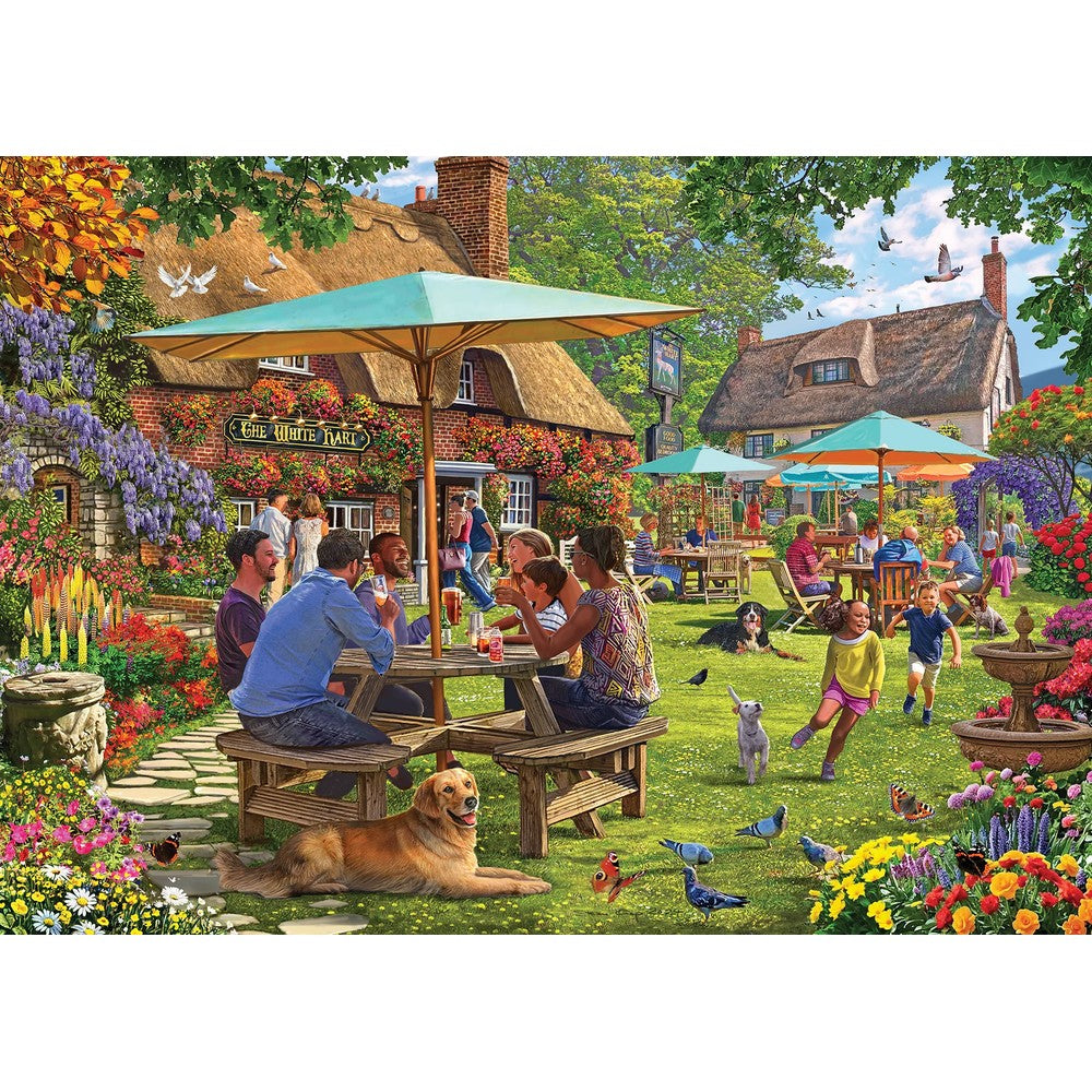 Puzzle - Jumbo - Summer At The Pub 1000Pc