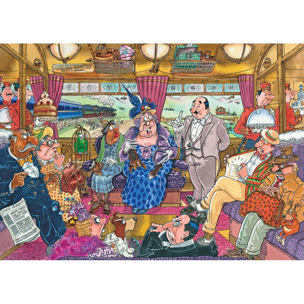 Puzzle - Jumbo - Wasgij? Retro Mystery #9 (Square Box) 1000pc