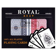 Royal 100% Plastic Double Deck