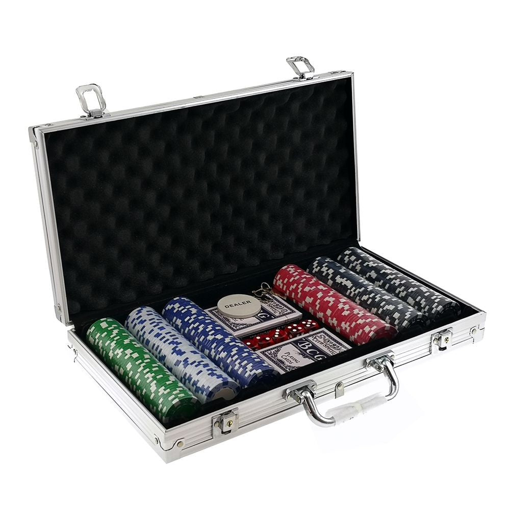 Poker Set 300pc 11.5mm Aluminium