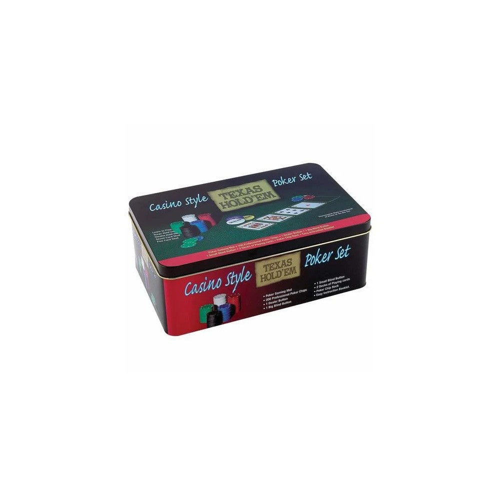 Texas Hold'Em; 4gm; Rectangle in Tin