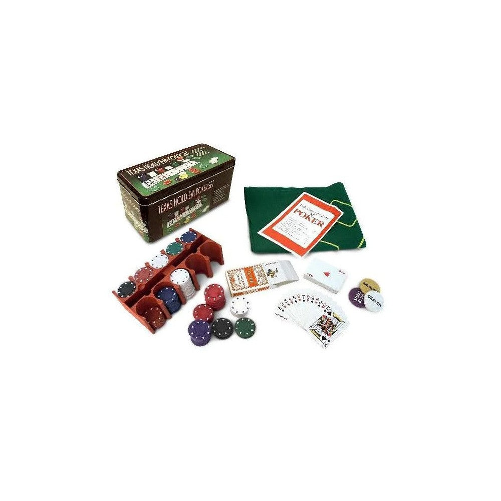 Texas Hold'Em; 4gm; Rectangle in Tin