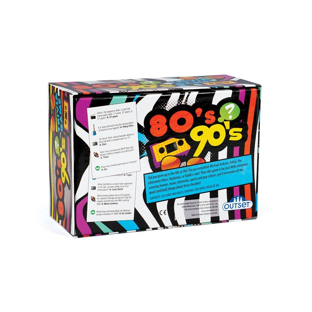 80's & 90's Trivia Game