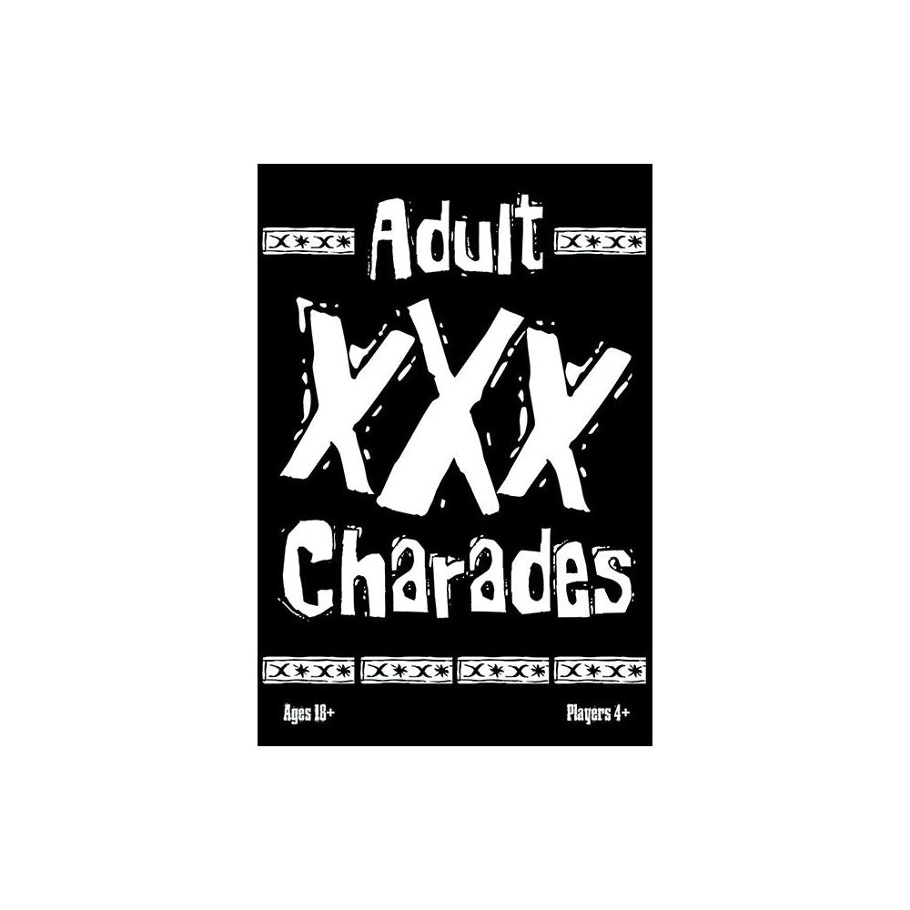 Adult Xxx Charades Card Game
