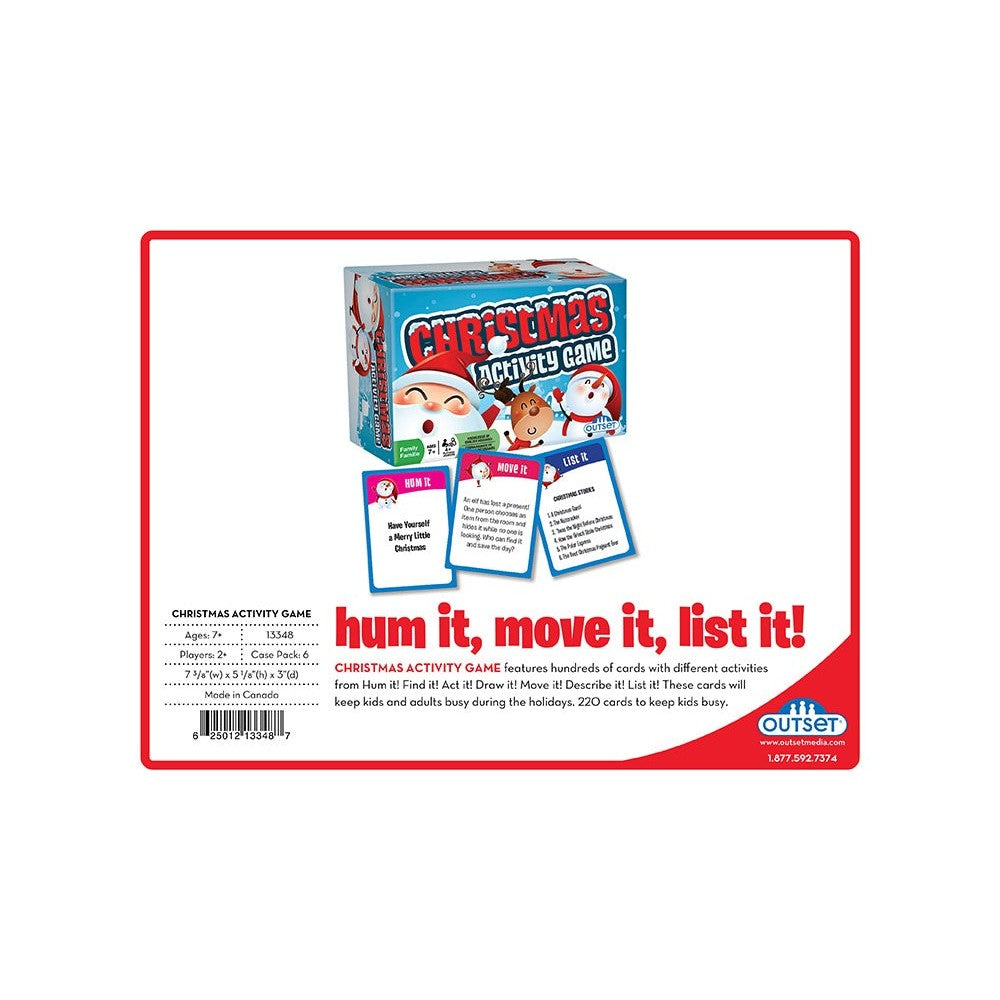 Christmas Activity Game