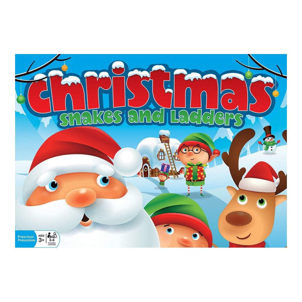 Christmas Snakes & Ladders
