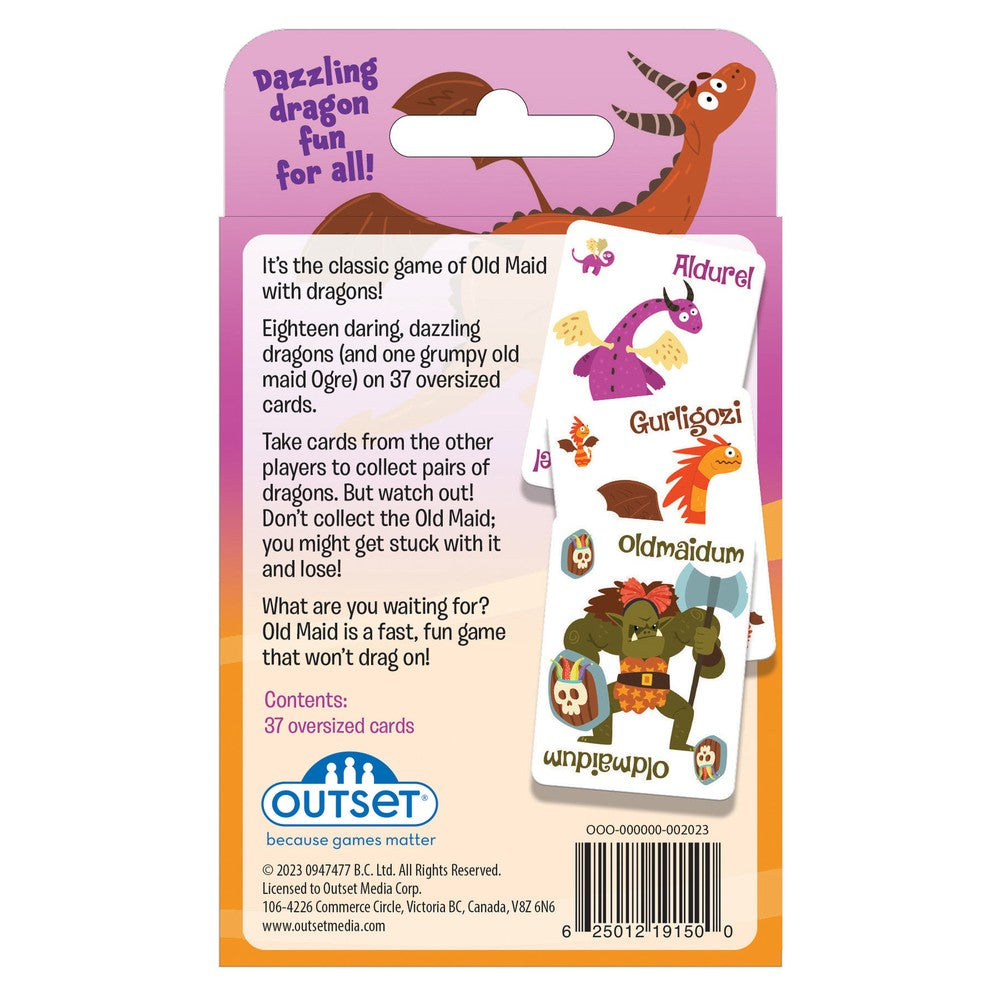 Dragons Old Maid Card Game