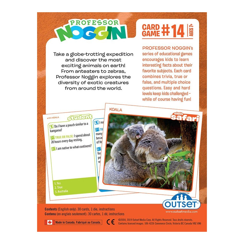 Prof;Noggin's Wildlife Safari