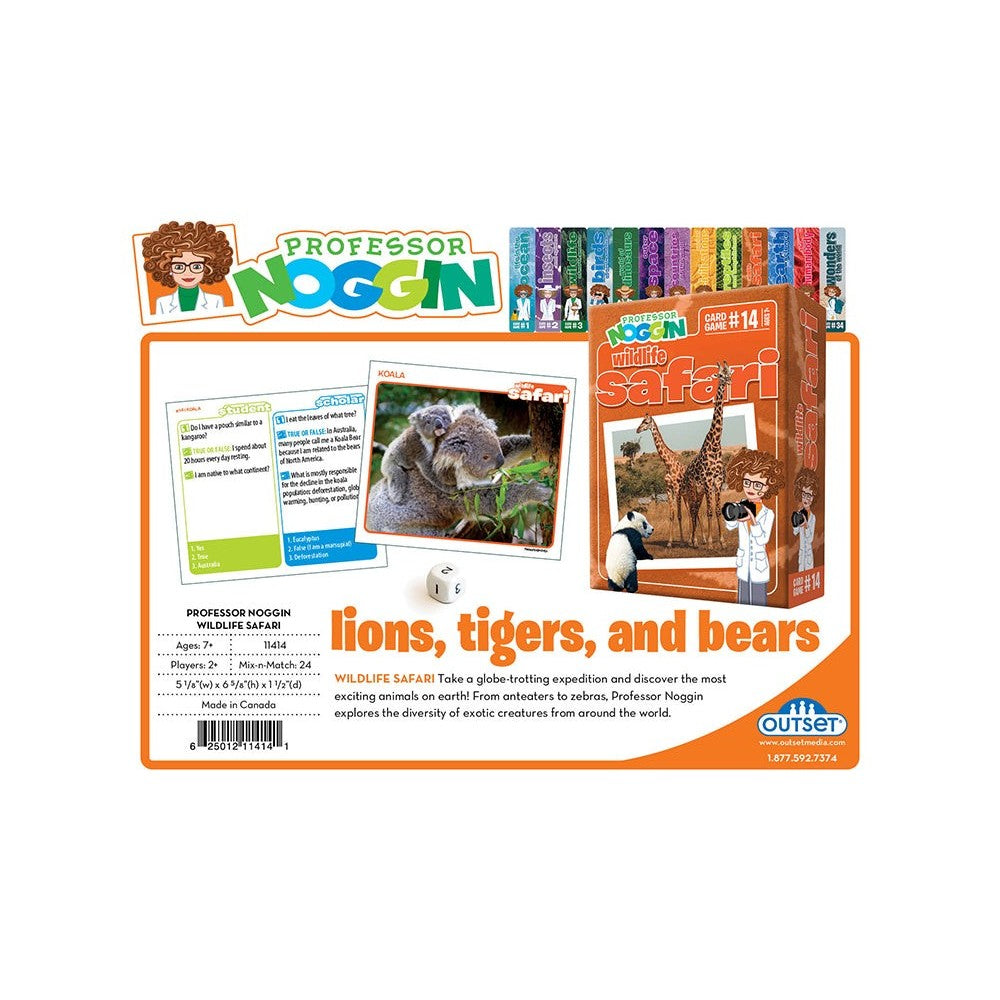 Prof;Noggin's Wildlife Safari