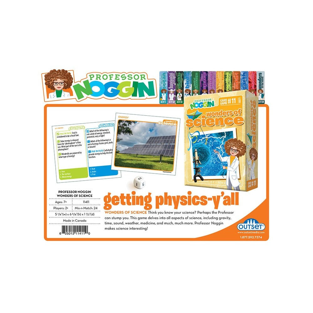 Prof;Noggin's Wonders Science