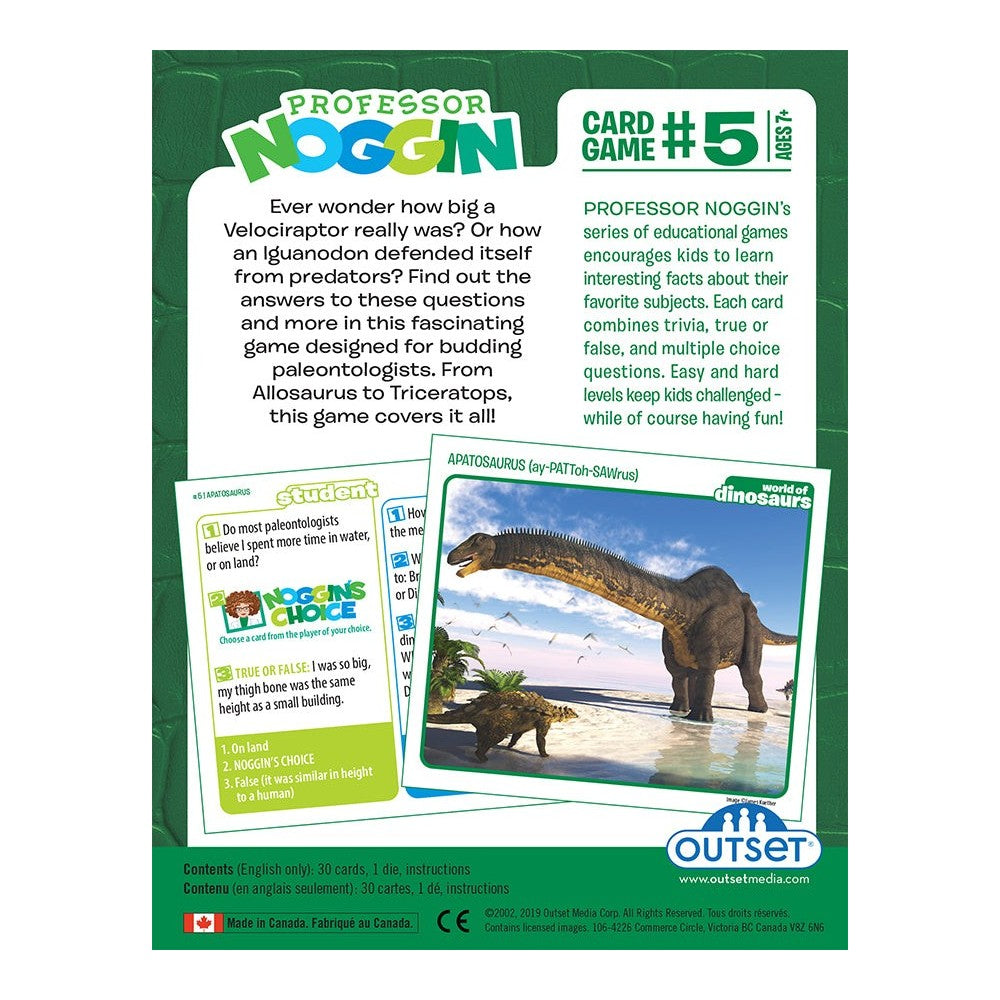 Prof;Noggin's World Of Dinosau