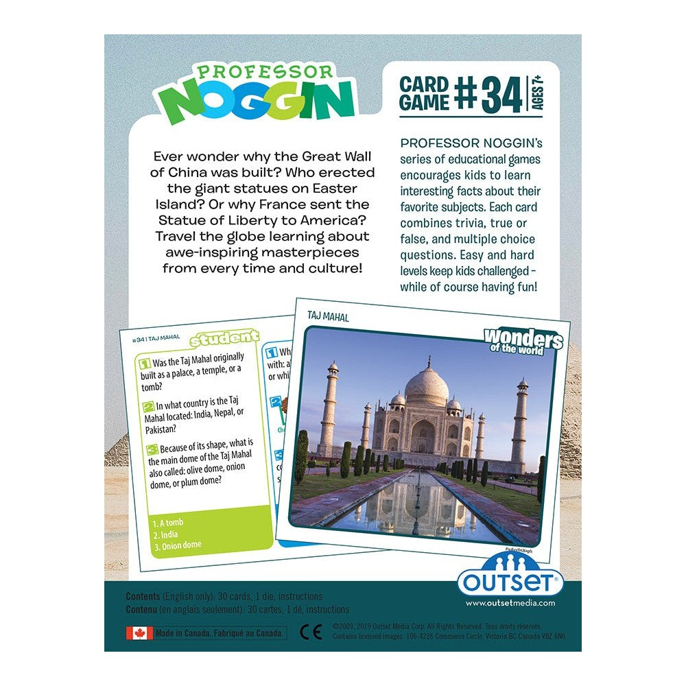 Prof;Noggin's World Wonders