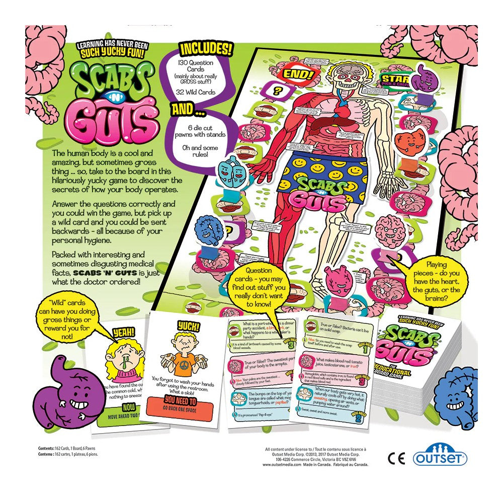 Scabs 'N' Guts Board Game