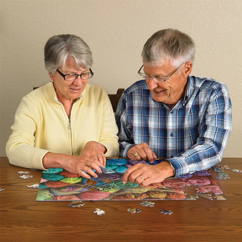 Puzzle - Cobble Hill - A Yen For Yarn 275Pcxl