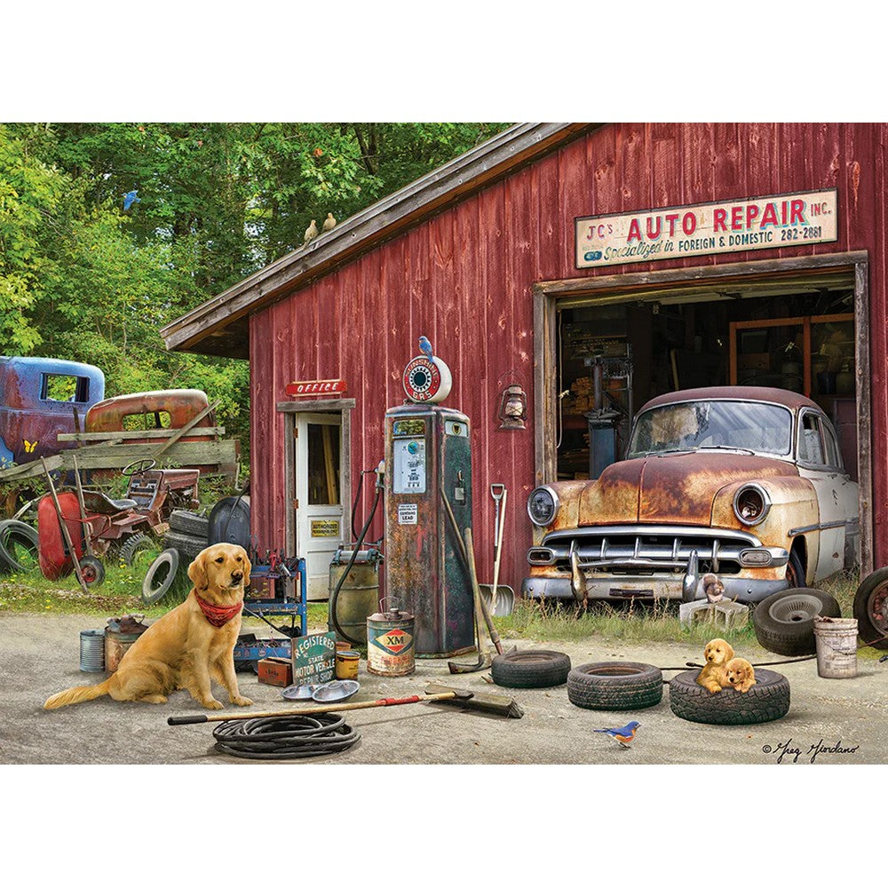 Puzzle - Cobble Hill - Auto Repair 500Pc
