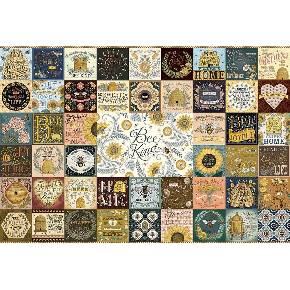Puzzle - Cobble Hill - Bee Kind 2000Pc