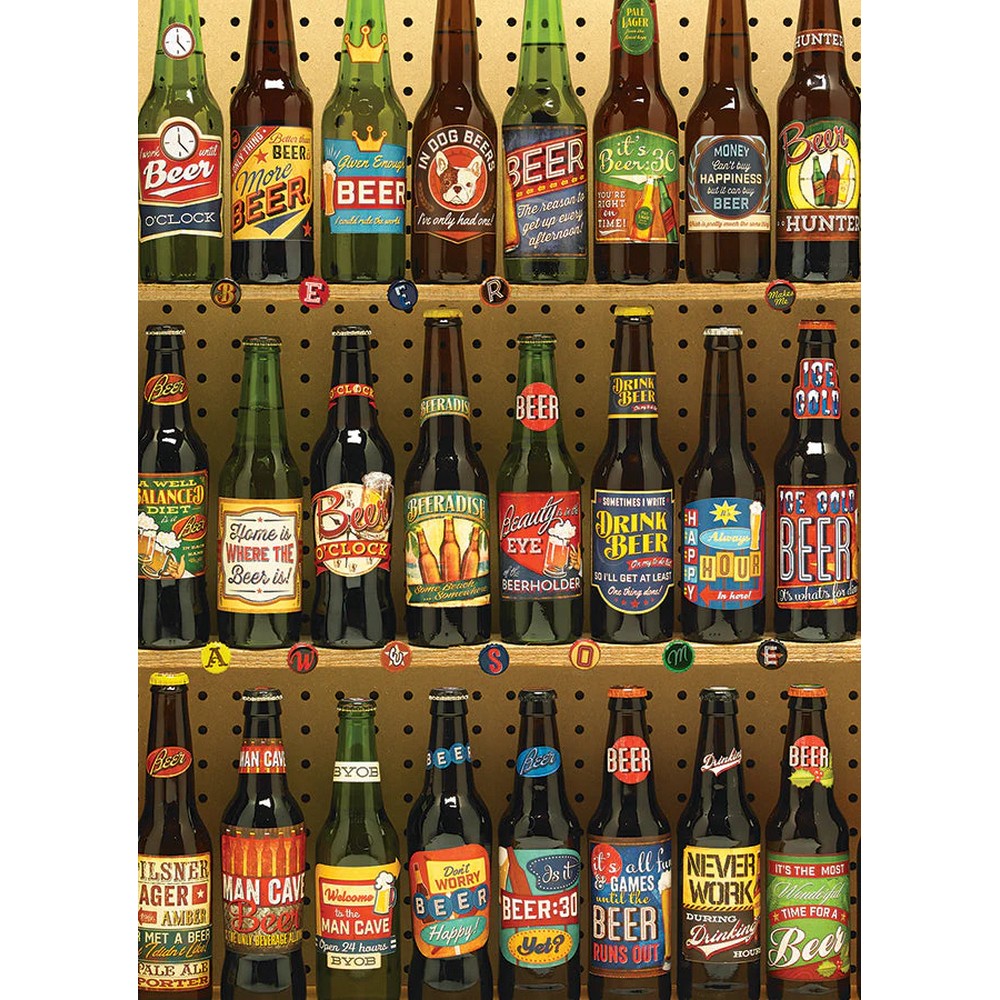 Puzzle - Cobble Hill - Beer Collection 1000Pc